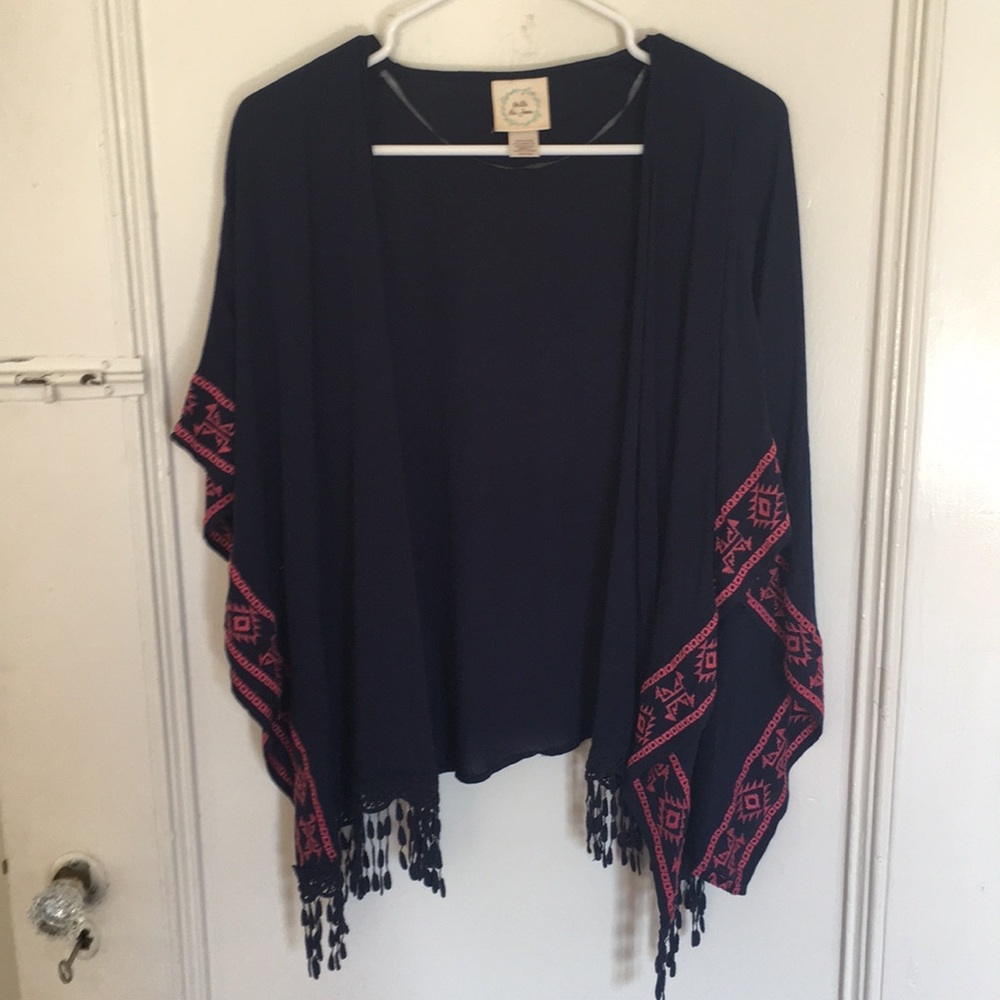 Navy kimono